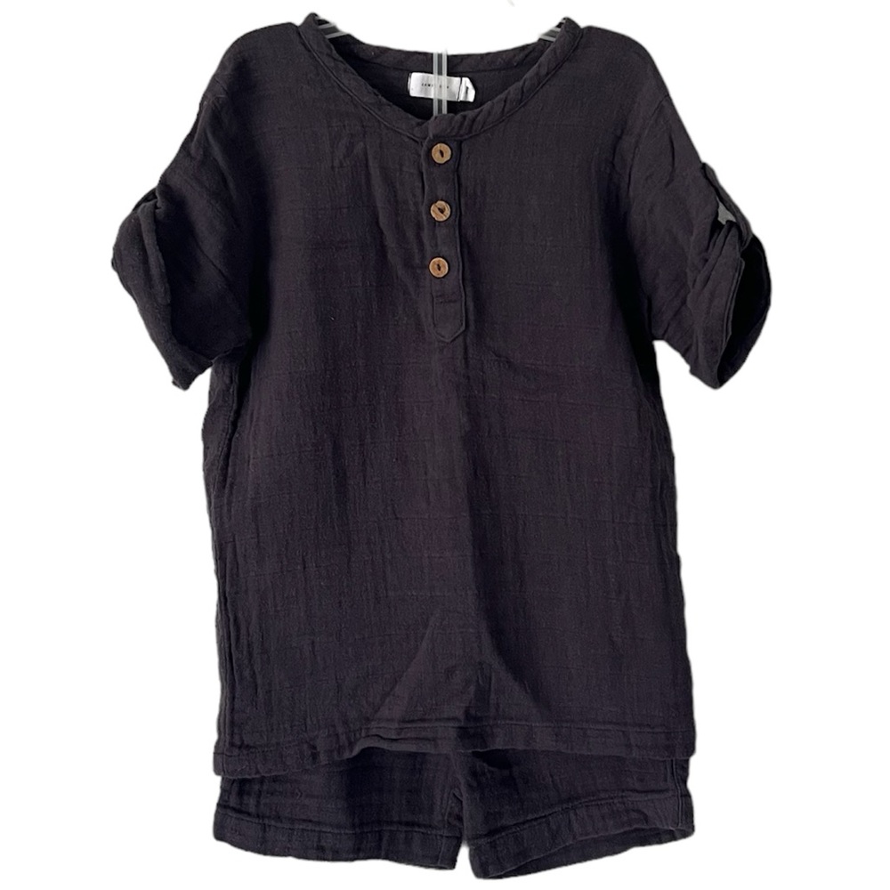 Jamie Kay Navy Sammie Top & Lily Shorts Set Size 5